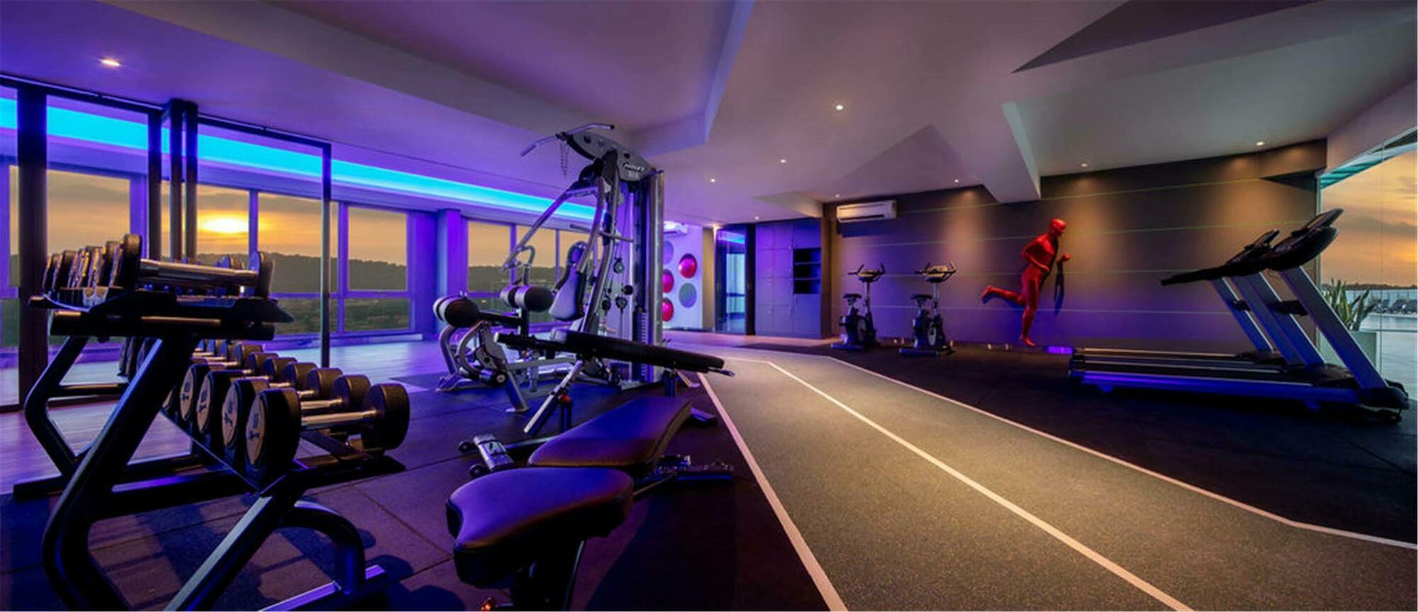 Dorsett Hartamas Kuala Lumpur Hotel Eksteriør billede The gym at the 108 Pancrasset